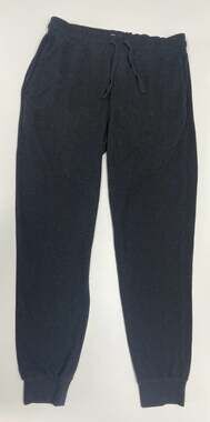 Faherty Men's Legend Heather Knit Joggers in Black Size Small - Piling Present